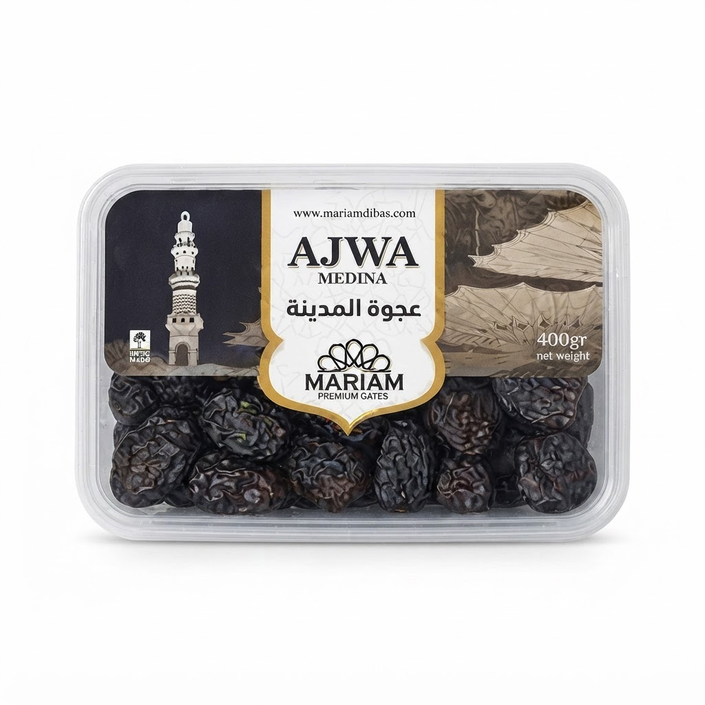 SAUDI DATTERI AJWA MARIAM 16X400G