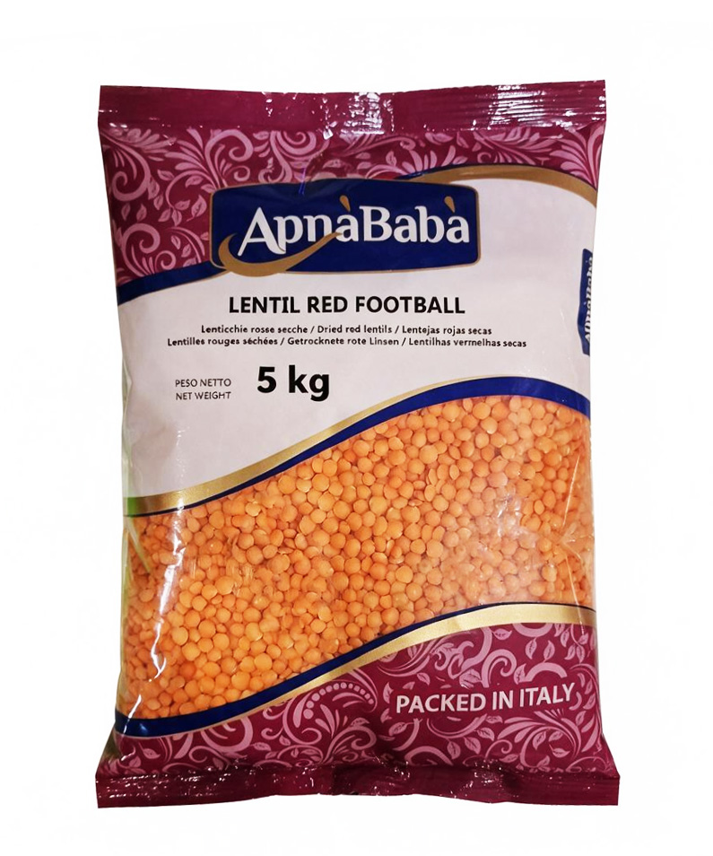 LENTILS RED FOOTBALL APNABABA 4X5KG