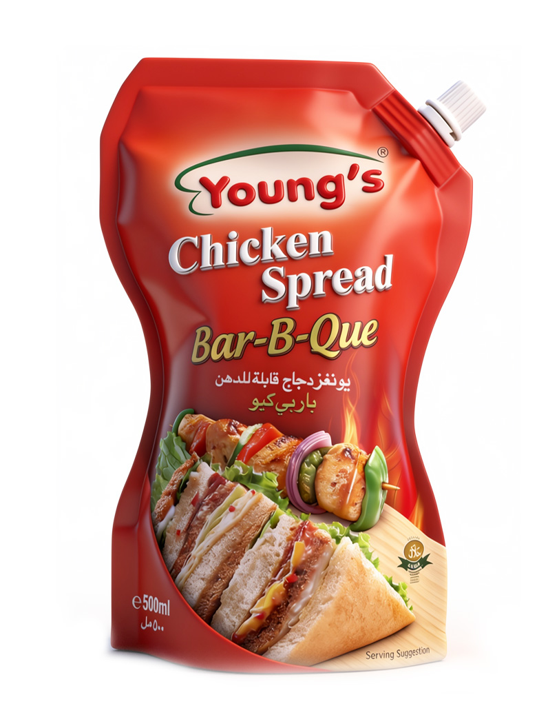 YOUNG'S BAR B Q CHICKEN SPREAD 12X500ML