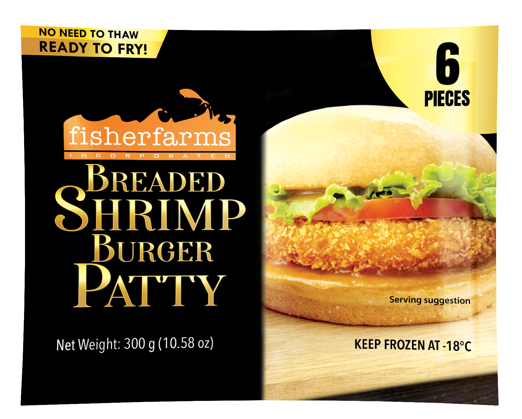 PH GELO SHRIMP PATTY 18X300G