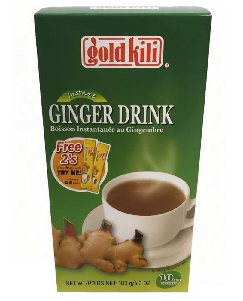INST.GK GINGER DRINK 10'S 180G+LEMONFREE
