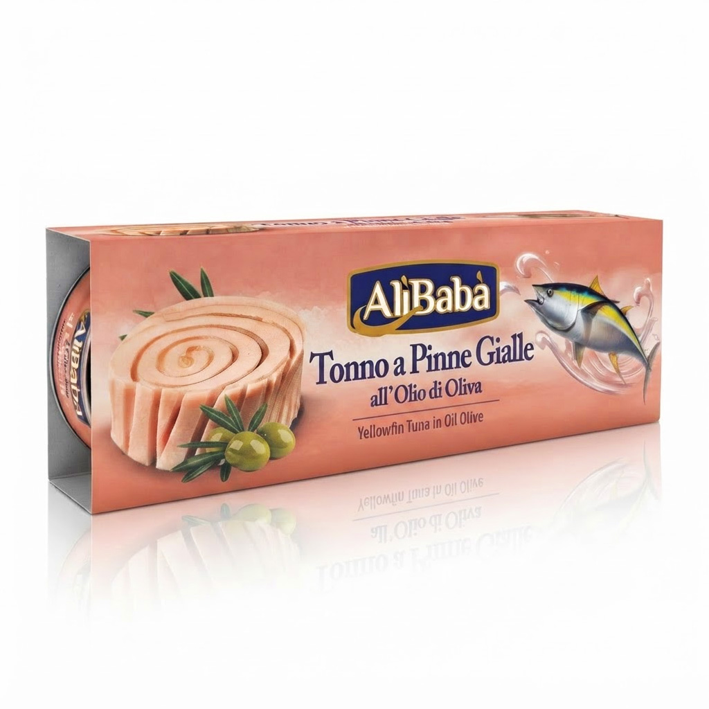 TONNO YELLOWFIN OLIO OLIVA (18X3)X80GR