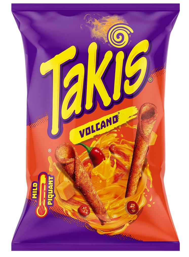 CHIPS TAKIS VOLCANO 18X100G - FreshTropical