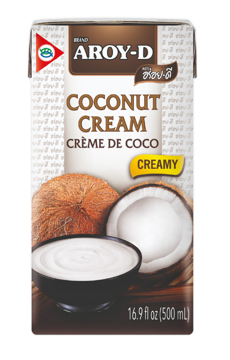 AROY-D COCONUT CREAM UHT 24X500ML