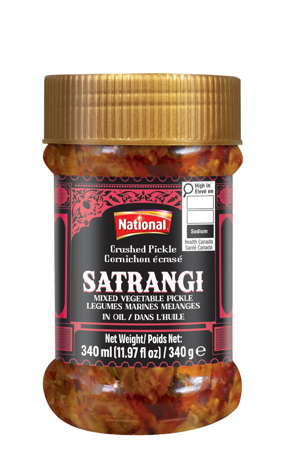 PICKLE NATIONAL CRUSHED SATRANGI 12X340G