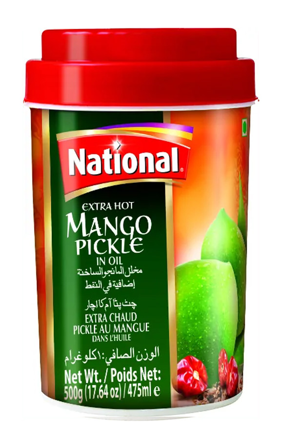 PICKLE NATIONAL EXTRA HOT MANGO 6X1KG