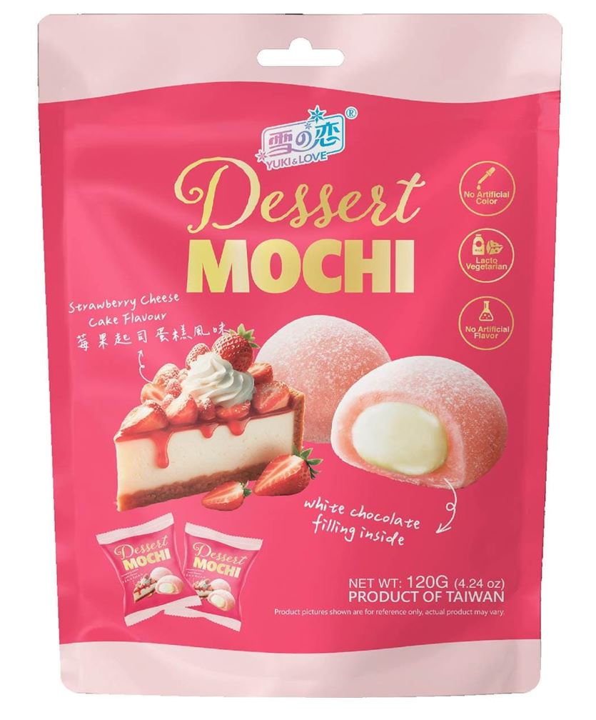 DOLCE MOCHI FRAGOLA+CHEESE+CIOCC.12X120G
