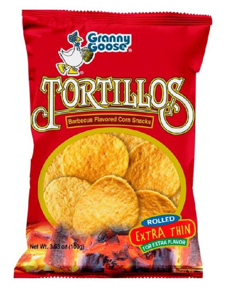 PH CHIPS GRANNY.G TORTILLOS BBQ 50X100G