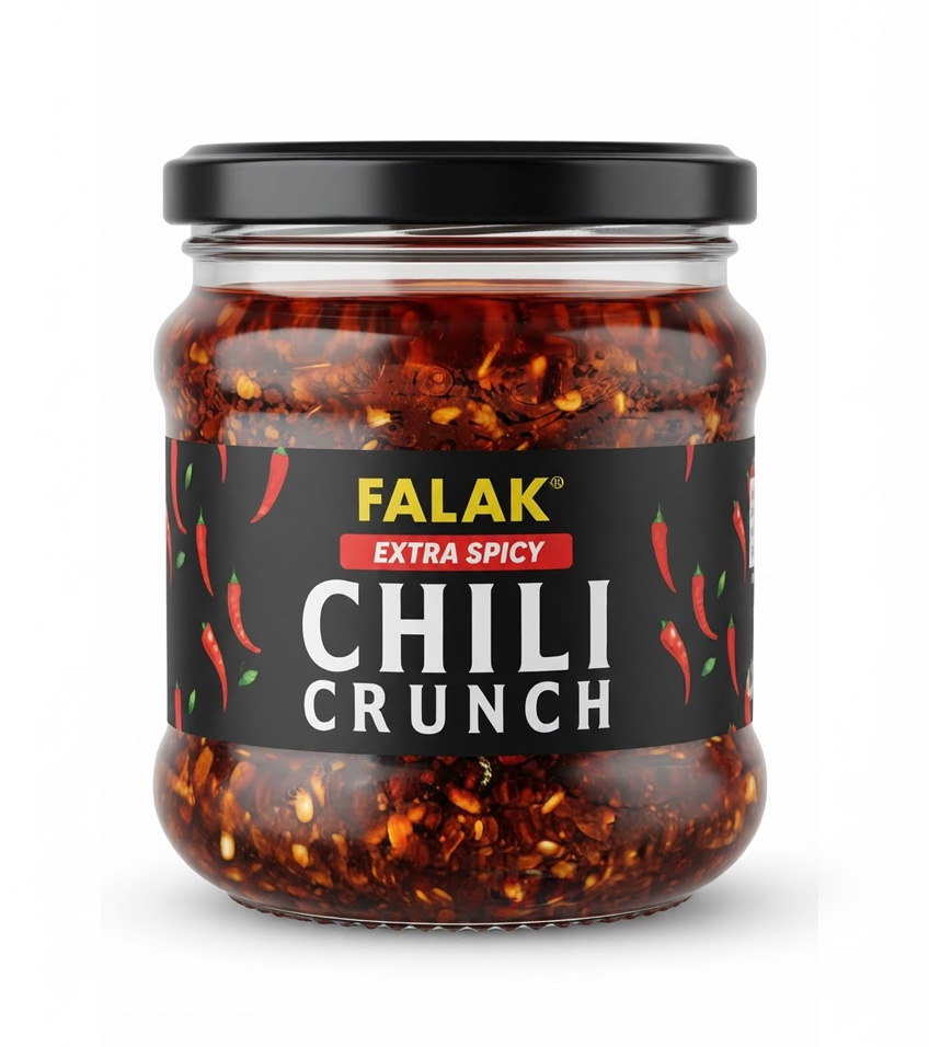 FALAK CHILI CRUNCH EXTRA SPICY 6X150G
