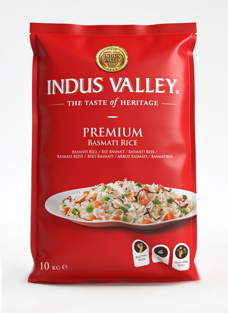 INDUS VALLEY PREMIUM BASMATI RICE 20KG