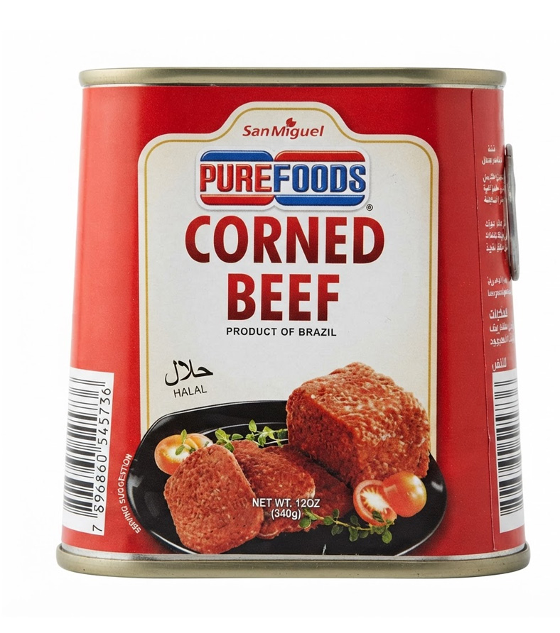 PH CORNED BEEF PUREFOODS TRAPEZ.24X340G