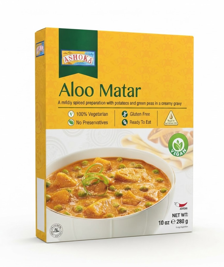 RTE ASHOKA ALOO MATAR 10X280G