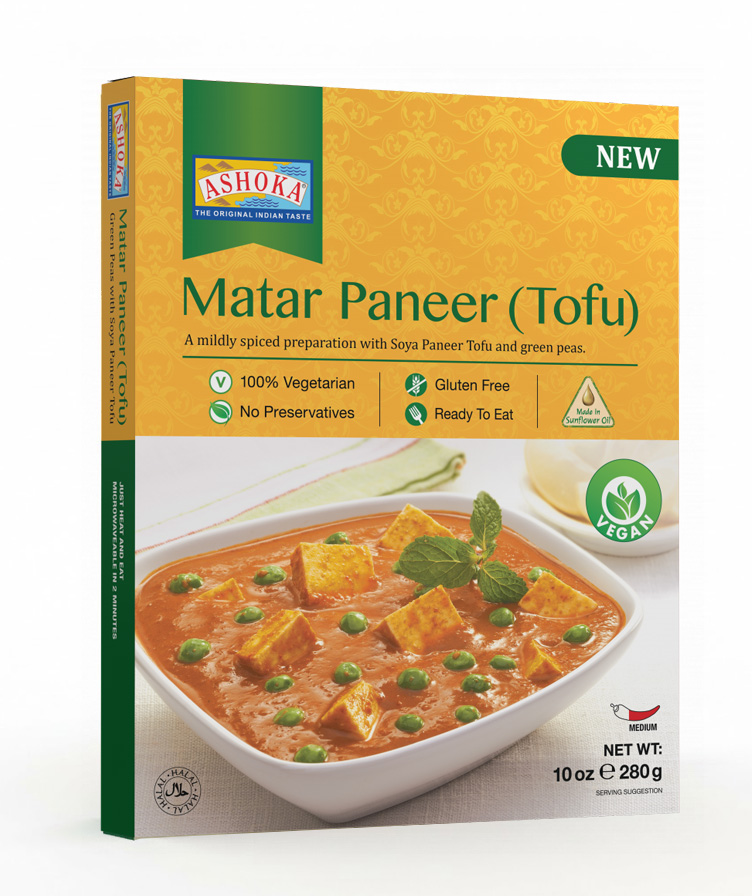 RTE ASHOKA MATAR PANEER 10X280G