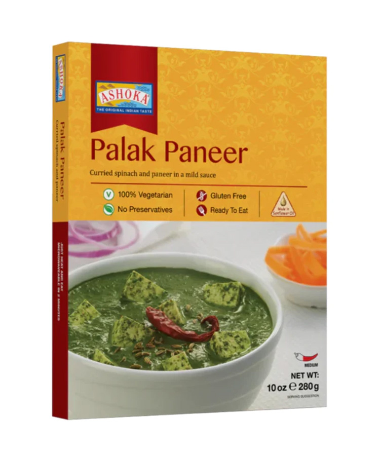 RTE ASHOKA PALAK PANEER 10X280G