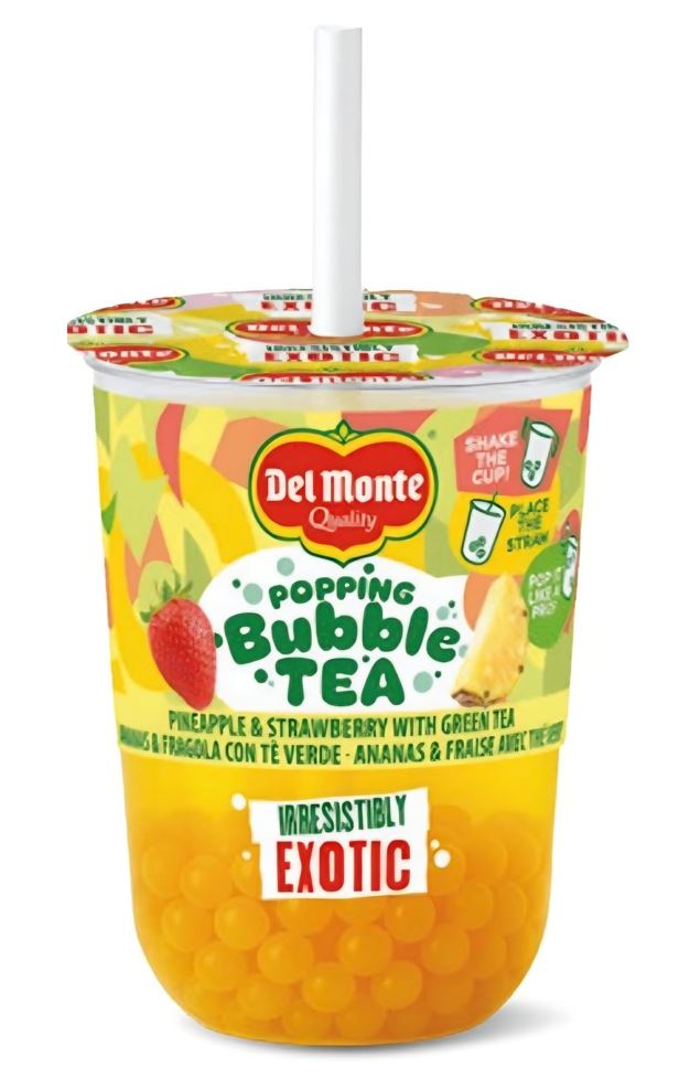 DM BUBBLETEA PINEAPPLE&STRAWBER.12X330ML