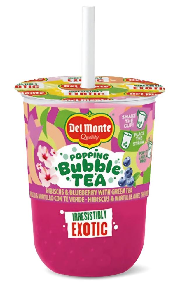 DM BUBBLETEA HIBISCUS&BLUEBERRY 12X330ML