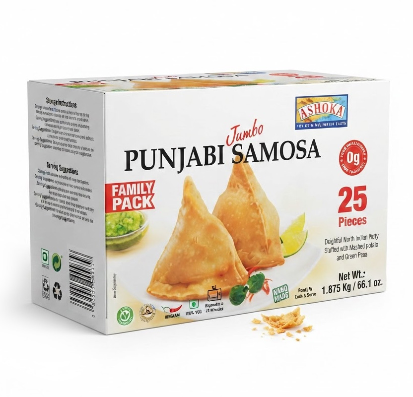 ASHOKA JAMBO PUNJABI SAMOSA 6X1875G