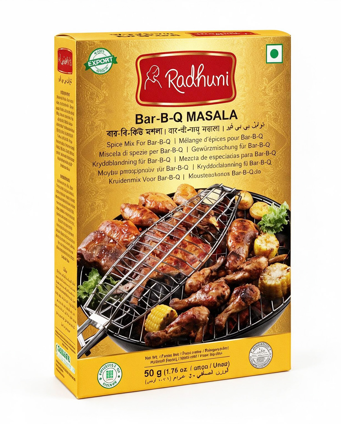 RADHUNI BBQ MASALA 6X50G