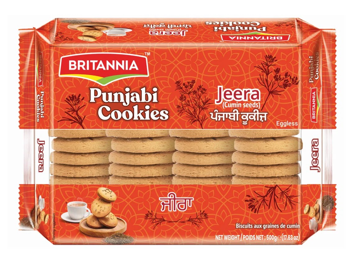 BRITANNIA PUNJABI COOKIES JEERA 10X500G