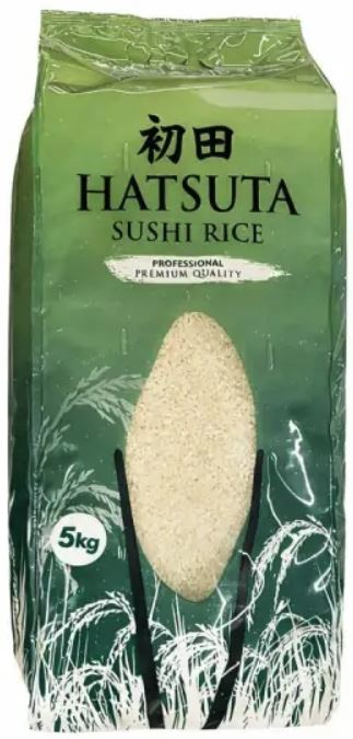 SUSHI RICE 4X5KG RISO HATSUTA