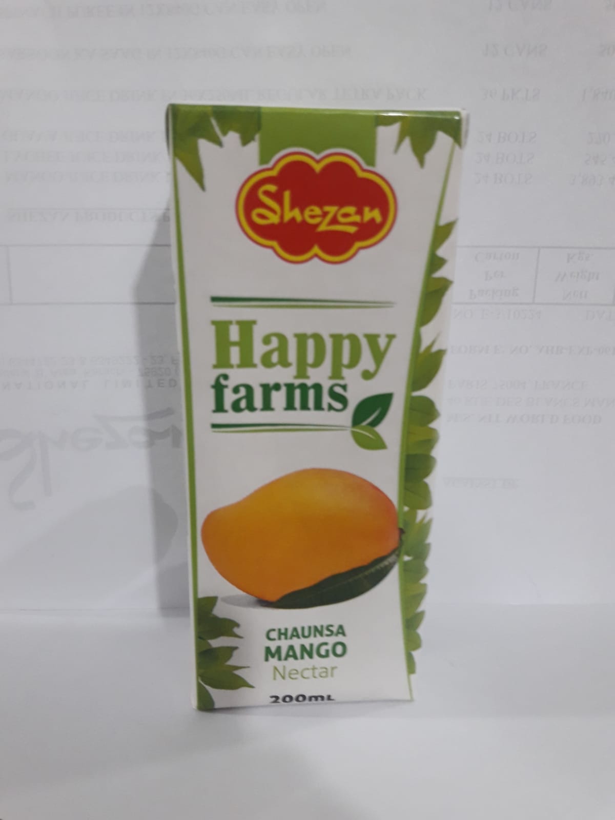 SUCCO SHEZAN MANGO CHAUNSA 24X200ML