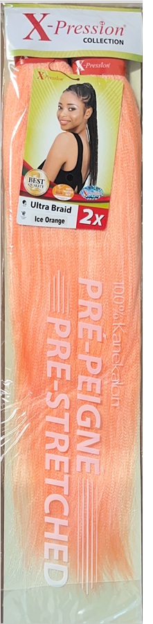 X-P PRE STRETCHED #ICE ORANGE (50)