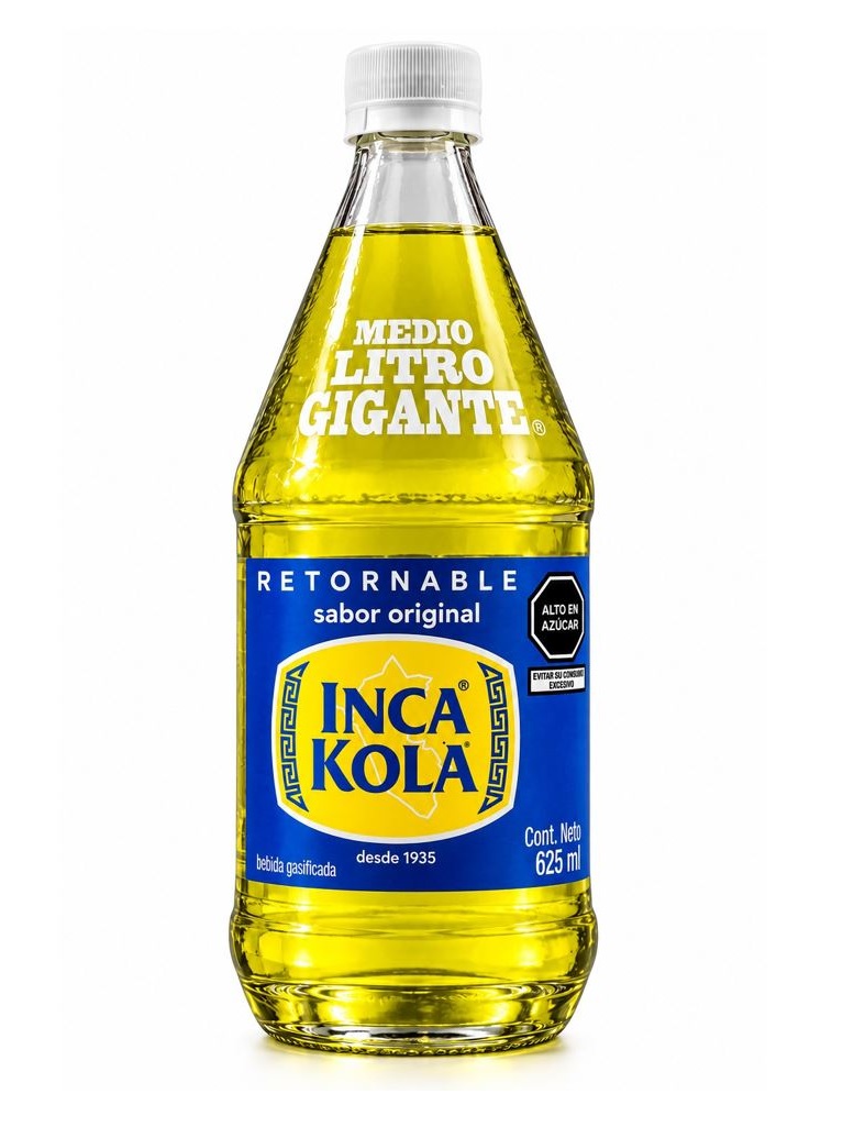 INCA KOLA VETRO PERU' GORDITA 12X625ML