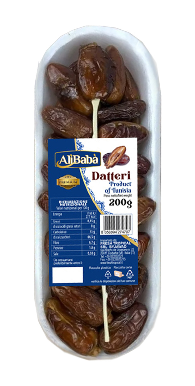 NATURAL DATES 25x200GR