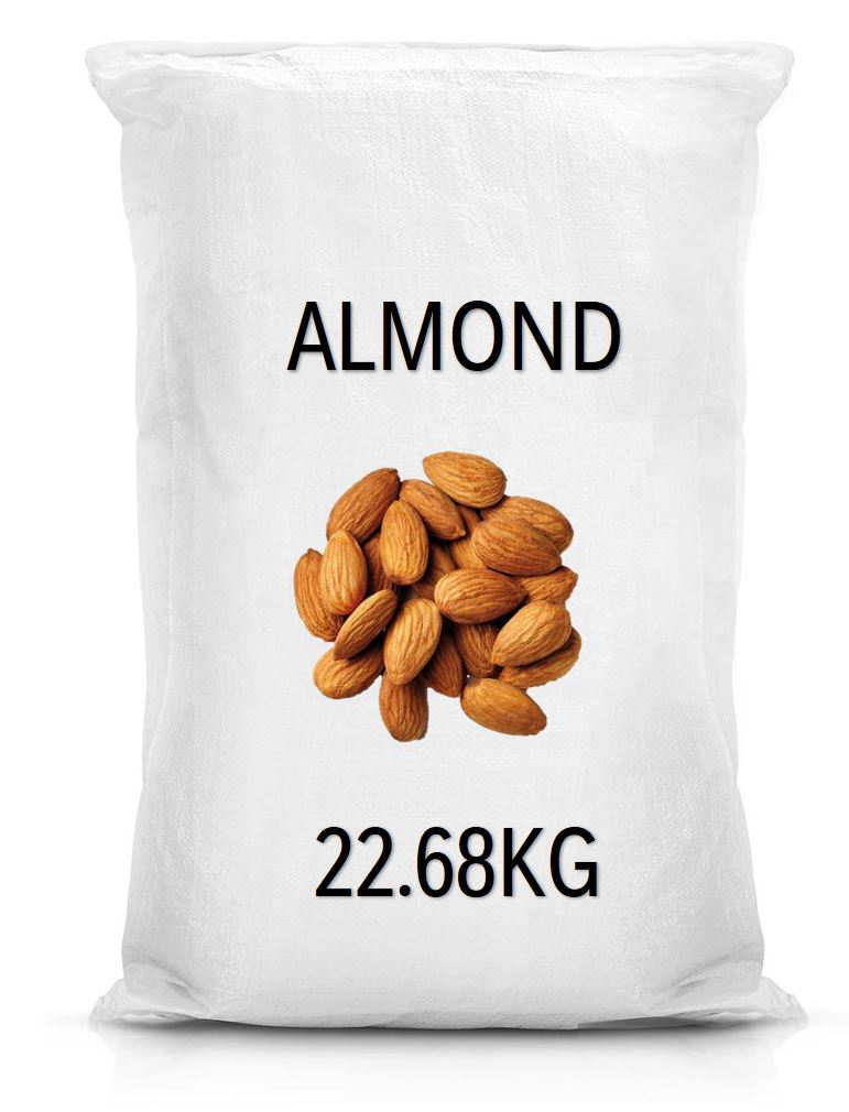ALMONDS(U.S.A) BOX 22,68KG NP 23/25