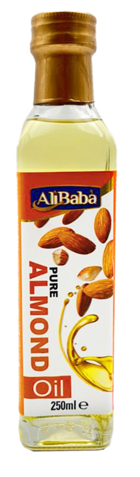 ALMOND OIL ALI BABA 12X250ML