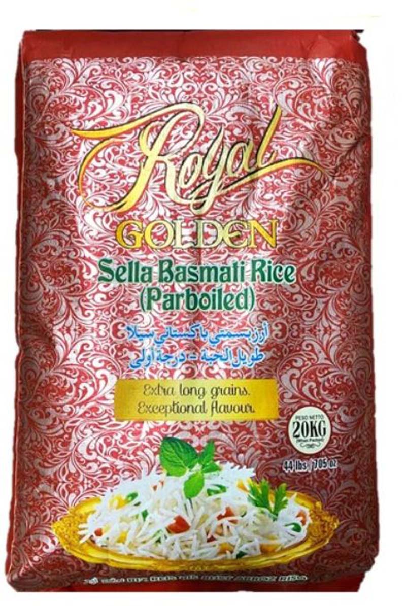PARBOILED ROYAL GOLDEN RISO 20KG