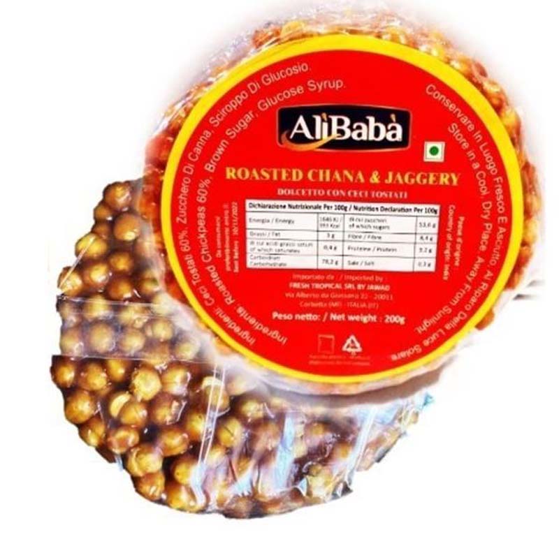 CHANA ROASTED CHIKKI ALI BABA 10X200G