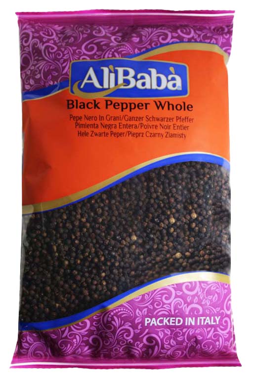 BLACK PEPPER WHOLE ALI BABA 6X1KG - FreshTropical