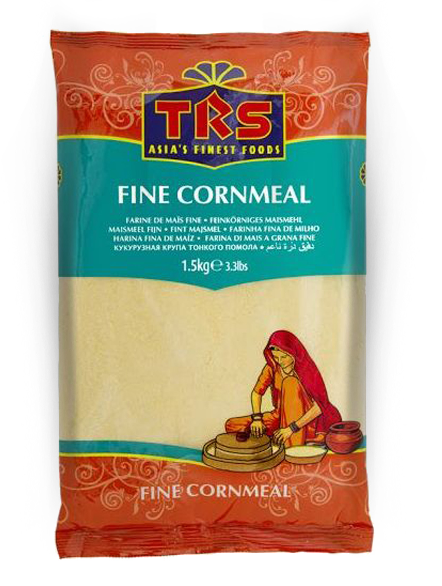 CORNMEAL FINE TRS 4X1.5KG