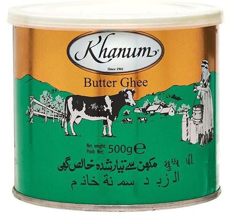 Khanum BUTTER GHEE KHANUM 12X500G - Ghee