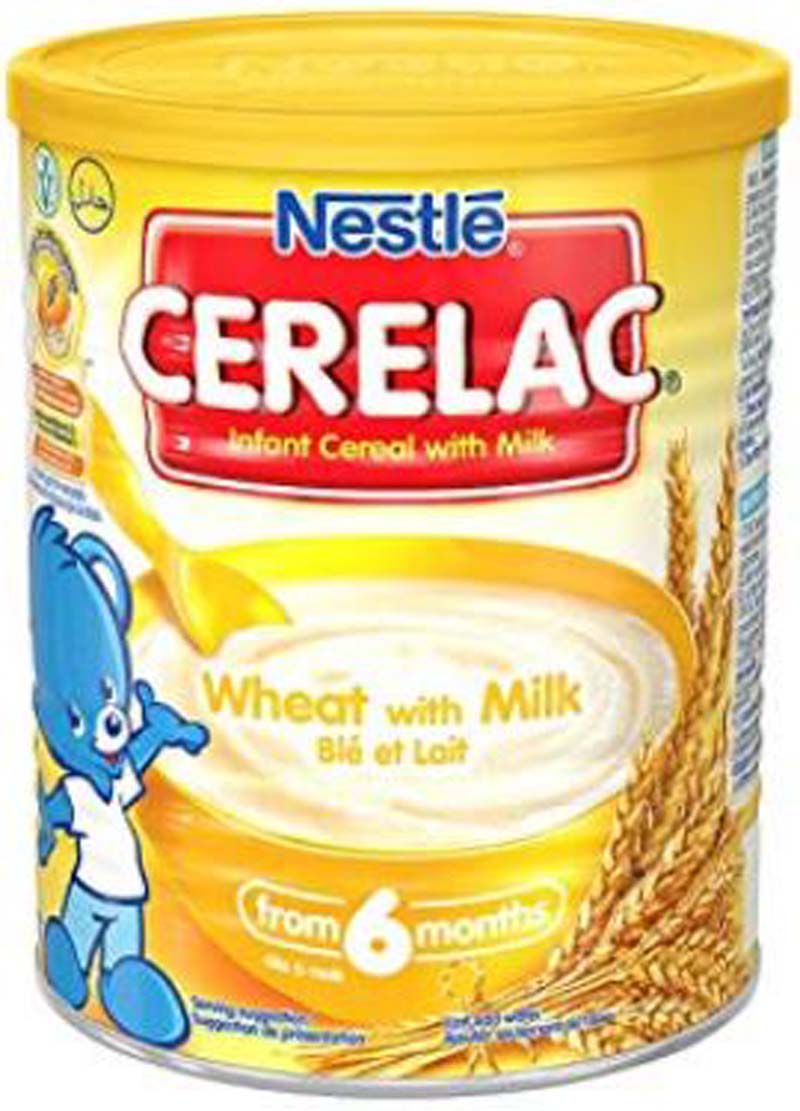 CERELAC WHEAT/MILK 24x400GR(6)