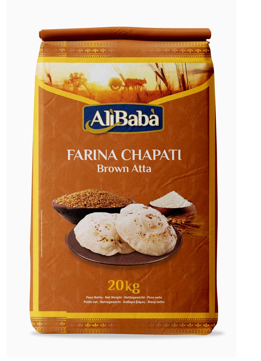 ALI BABA BROWN FLOUR 20KG ITA
