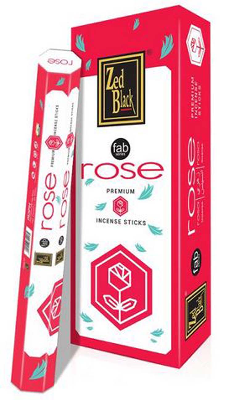 AGARBATTI HEXA ROSE 1X6PKT