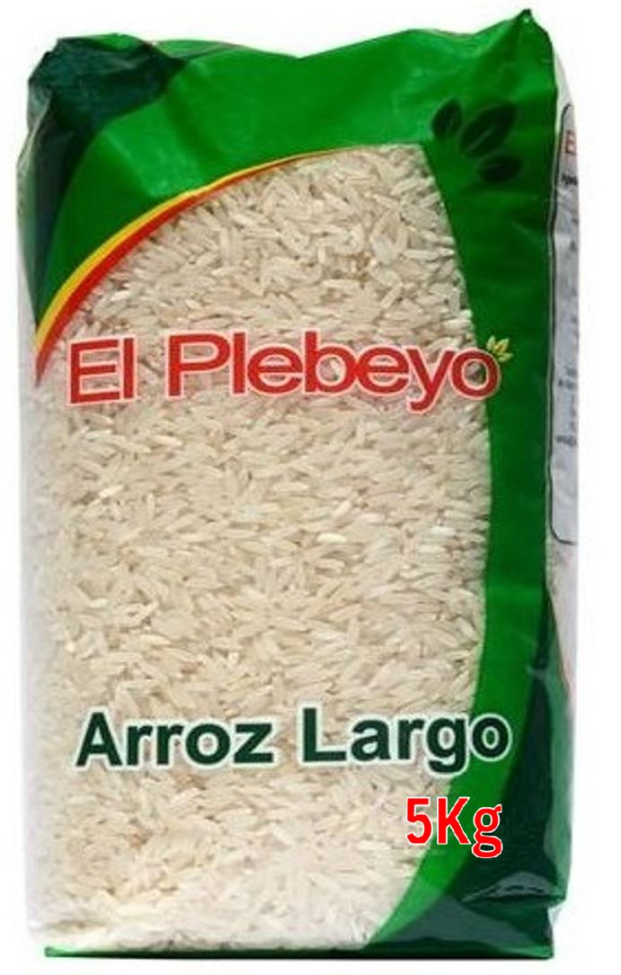 ARROZ LONG RICE 4X5KG EL PLEBEYO