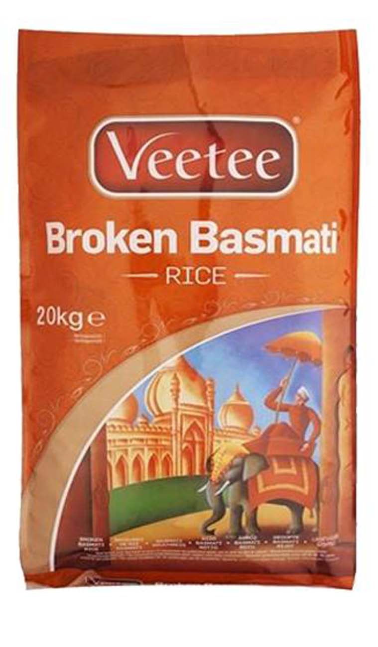 BROKEN BASMATI VEETEE 20KG - FreshTropical