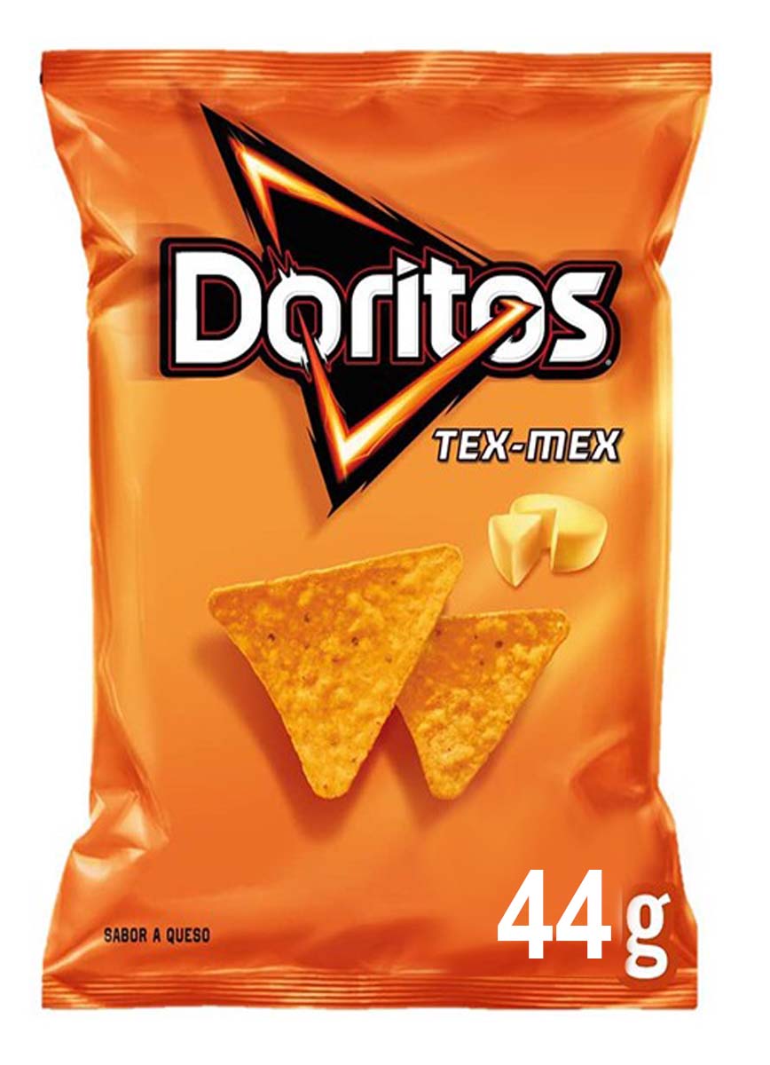 CHIPS DORITOS TEX MEX 20X44G"ORANGE"