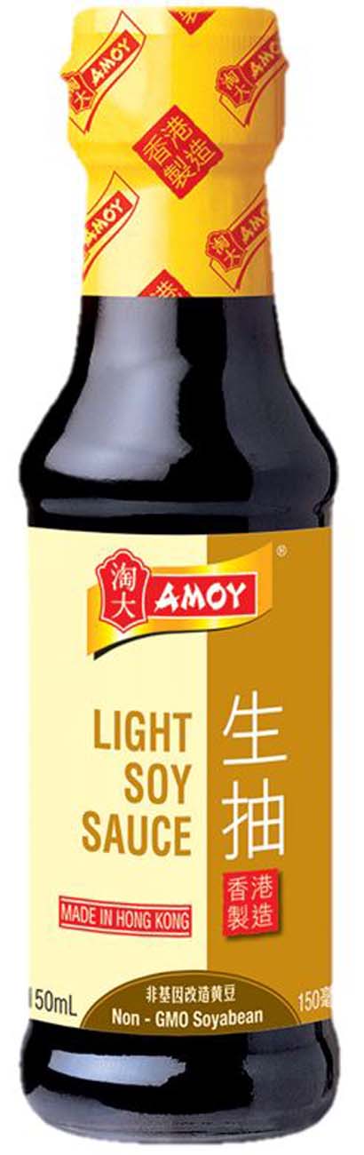 AMOY SOY SAUCE LIGHT 12X150ML