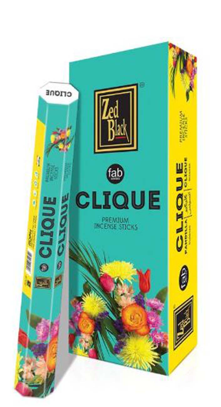 AGARBATTI HEXA CLIQUE 1X6PKT