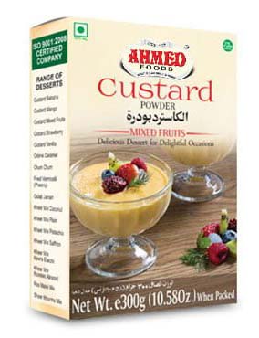 CUSTARD AHMED MIX FRUIT 6X285G