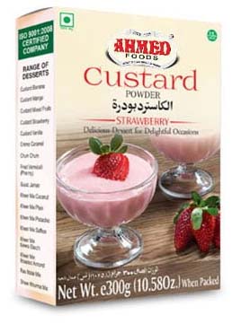 CUSTARD AHMED STRAWBERRY 6X285G