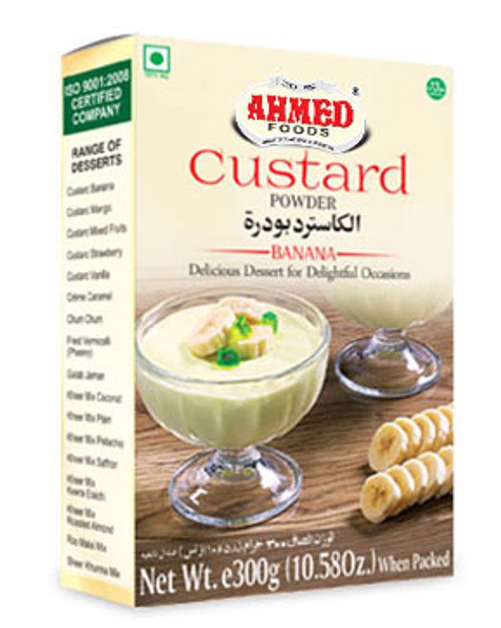 CUSTARD AHMED BANANA 6X285G