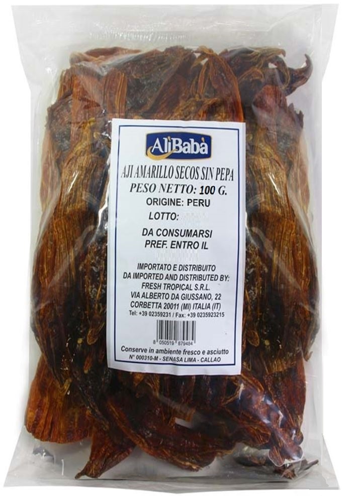 AJI AMARILLO DRIED SIN PEPA 15X100G AB