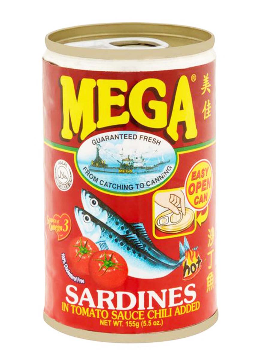 PH SARDINE MEGA TOMATO HOT 48X155G
