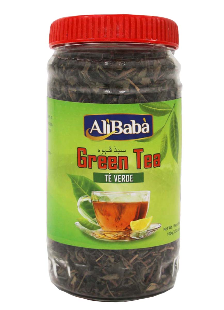 GREEN TEA(QAHWA) ALI BABA 12X100G