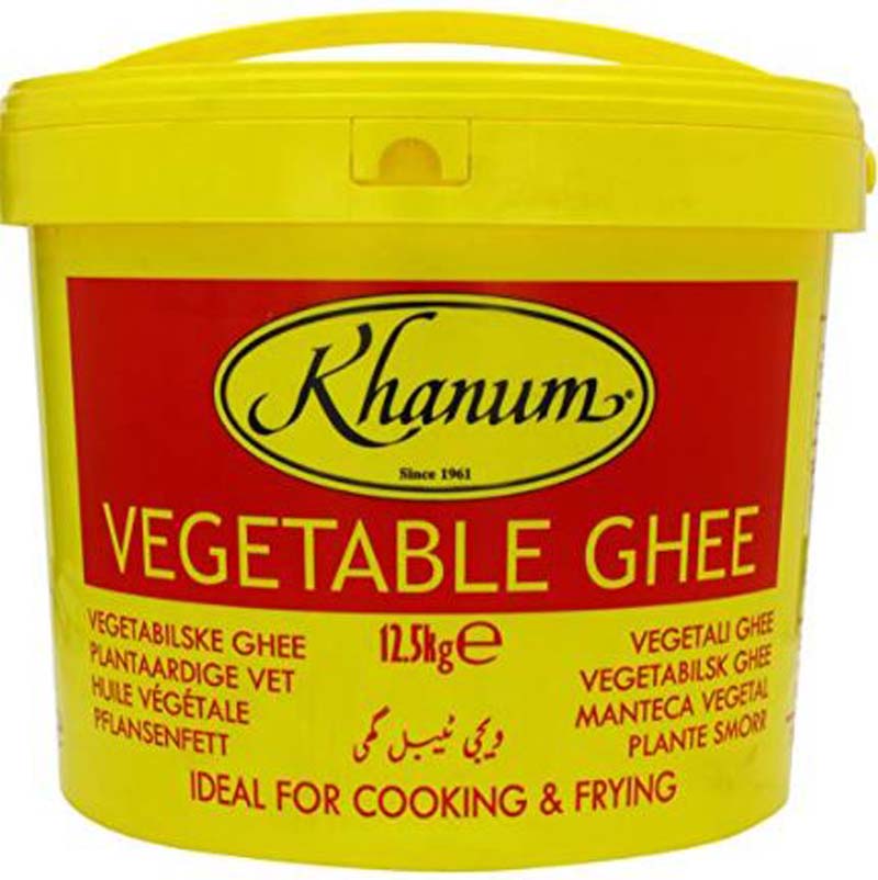 Khanum VEGETABLE GHEE KHANUM 12.5KG - Ghee